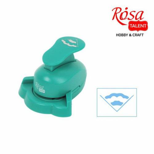 Дырокол Rosa угловой, 2,5см Узор №16