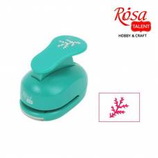 Дырокол Rosa фигурный, 3,8см, Листок 2