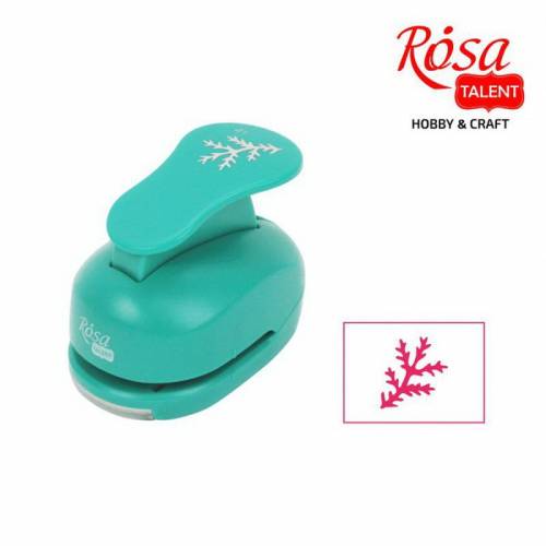 Дырокол Rosa фигурный, 3,8см, Листок 2