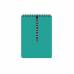 Блокнот Офорт A5 60арк. на спіралі в клітинку пластикова обкладинка ВA5360 (5460) колір мікс