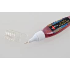 Ручка с глитером Santi для декорирования 10 г. 411750 красный