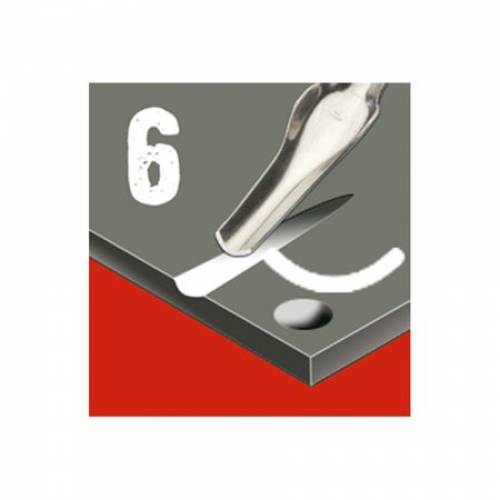 Резцы для линогравюры Essdee № 6 L12/6