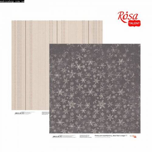 Бумага Rosa Talent с рис двухстор 30,48*30,48см 200г/м2 „New Year's magic“ 7