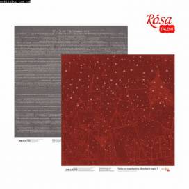 Бумага Rosa Talent с рис двухстор 30,48*30,48см 200г/м2 "New Year's magic“  3
