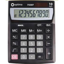 Калькулятор Optima O75507 10 разрядов 137х103мм
