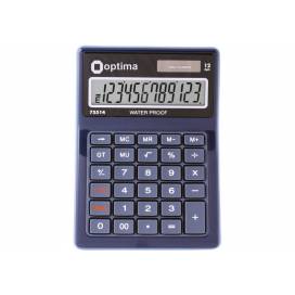 Калькулятор Optima O75514 12 разрядов водостойкий 170х119мм