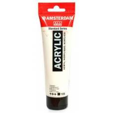 Краска акриловая RT Amsterdam 120мл 105 Белила титановые