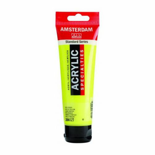 Краска акриловая RT Amsterdam 120мл 256 Зеркально-желтый