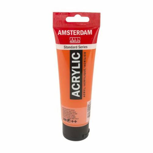 Краска акриловая RT Amsterdam 120мл 398 Нафтоловый красный светлый Краска акриловая RT Amsterdam 120мл 398 Нафтоловый красный светлый