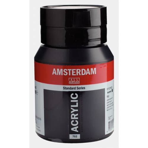 Фарба акрилова RT Amsterdam 500мл 702 Сажа газова