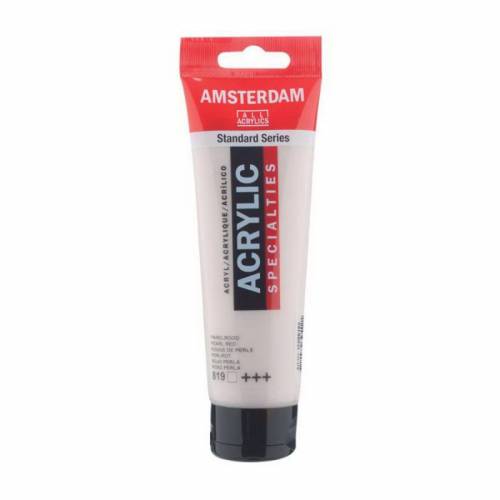 Краска акриловая RT Amsterdam 120мл 819 Красная перламутровая