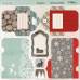 Бумага Scrapmir с рис двухстор 20*20см 190г/м2 SM3800020 Nordic Spirits Конверты