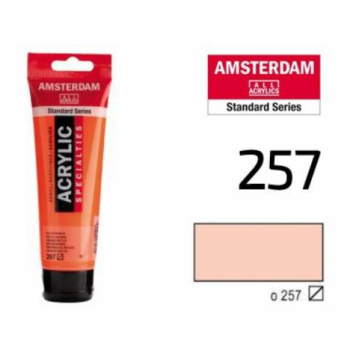 Краска акриловая RT Amsterdam  20мл 257 Зеркально-оранжевый