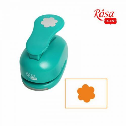 Дырокол Rosa фигурный, 3,8см, Цветок 1 Дырокол Rosa фигурный, 3,8см, Цветок 1