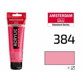 Краска акриловая RT Amsterdam 20мл 384 Зеркальный розовый Краска акриловая RT Amsterdam 20мл 384 Зеркальный розовый