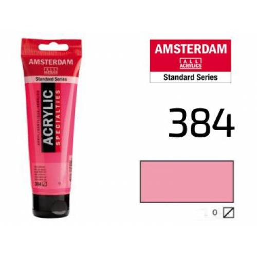 Краска акриловая RT Amsterdam 20мл 384 Зеркальный розовый Краска акриловая RT Amsterdam 20мл 384 Зеркальный розовый