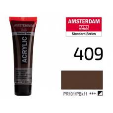 Краска акриловая RT Amsterdam 20мл 409 Умбра жженая Краска акриловая RT Amsterdam 20мл 409 Умбра жженая