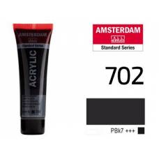 Краска акриловая RT Amsterdam  20мл 702 Сажа газовая