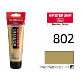 Краска акриловая RT Amsterdam  20мл 802 Золотой светлый