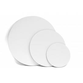 Холст фигурный на картоне ТМ Rosa Talent Круг D:30см хлопок, акрил