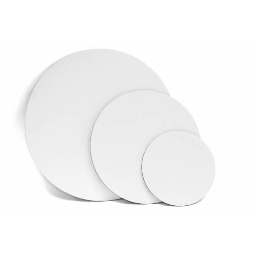 Полотно фігурне на картоні ТМ Rosa Talent Круг D:40см бавовна, акрил 