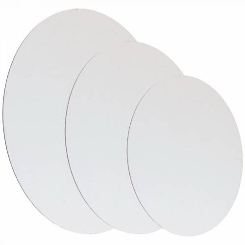 Холст фигурный на картоне ТМ Rosa Talent Овал 20*30см хлопок, акрил