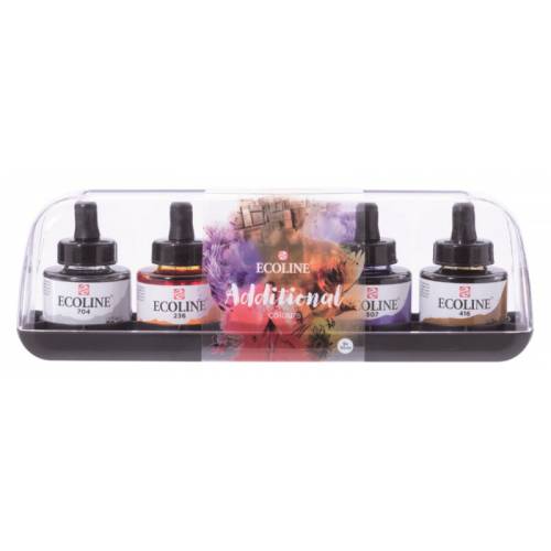 Набір акварельних фарб Royal Talens Ecoline 5кол 30мл ADDITIONAL