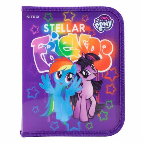 Папка Kite B5 на блискавки LP19-203 Little Pony