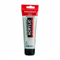 Краска акриловая RT Amsterdam 120мл 800 Серебро
