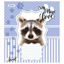 Тетрадь 12л. косая YES без д/л. MY NEW LOVE 763400