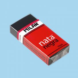 Ластик Milan 7024 Nata negra чёрн.