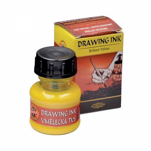 Туш KIN 20г художня Жовтий діамантовий виготовлення 2020р