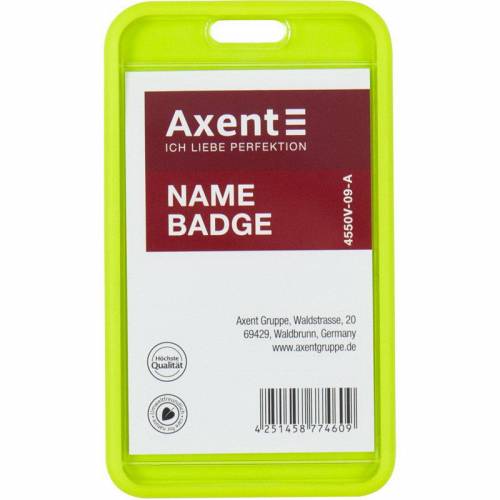 Бейджик Axent 4550V Бейдж-чехол SoftTouch