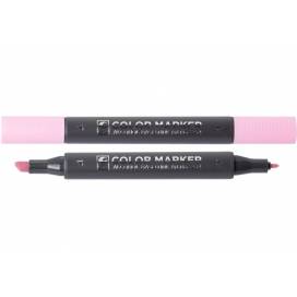 Маркер художественный двухсторонний для эскизов STA 3202-  8, нежно-розовый
