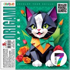 Цветная бумага Fresh для оригамі 160х160мм 35 листов 7 цветов 232690