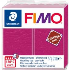 Глина полімерна FIMO Leather-effect 57г 8010-229 рожевий РОЗПРОДАЖ!!!