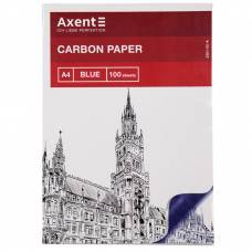 Копирка Axent 3301-02-A 100л синяя