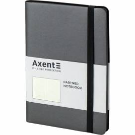 Блокнот Axent 8310-15 125*195мм 96арк. крапка Partner Soft сірий