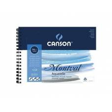 Альбом для акварели Canson Montval 300г/м 24*32см 12л спираль 