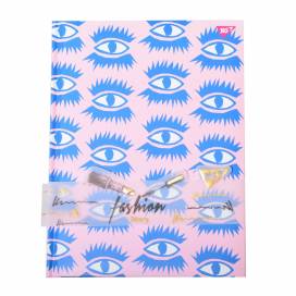 Блокнот Yes мотиватор планнинг н/дат 151586 Fashion"Eaes" 148 х 210мм, 64арк.