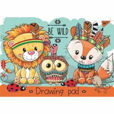 Альбом для малювання Yes/1В 12л скоба з перфорац. 130434 120г для дівч.