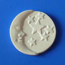 Заготовка гипс b09003 Місяць і зірки