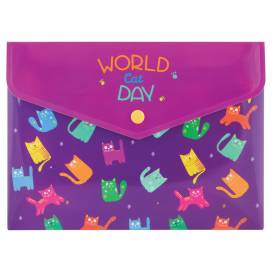 Папка CFS на кнопці формат A5 CF32013 з малюнком