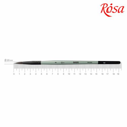 Кисть Rosa енот круглая OASIS 188 № 3 