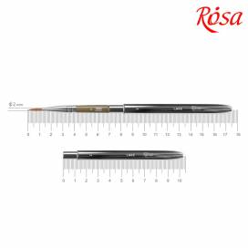 Кисть Rosa микс соболь/синтетика круглая TRAVEL BRUSH, LAKE 178 № 2 
