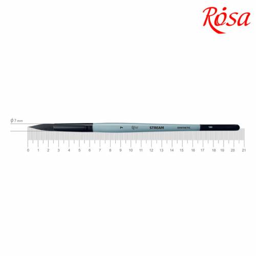 Кисть Rosa синтетика круглая STREAM 132 № 7