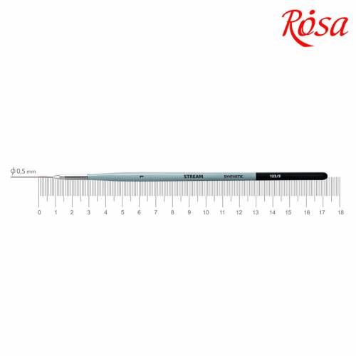 Пензель Rosa синтетика лайнер STREAM 123/5 № 1