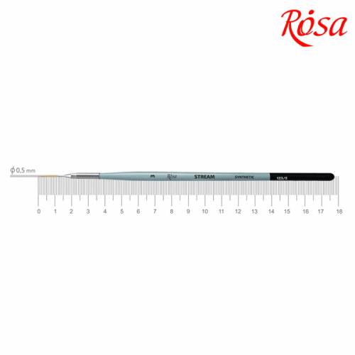 Кисть Rosa синтетика лайнер STREAM 123/5 № 3 