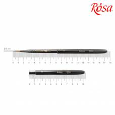 Кисть Rosa соболь круглая TRAVEL BRUSH, OCEAN 168 № 2 