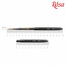 Кисть Rosa соболь круглая TRAVEL BRUSH, OCEAN 168 № 6 